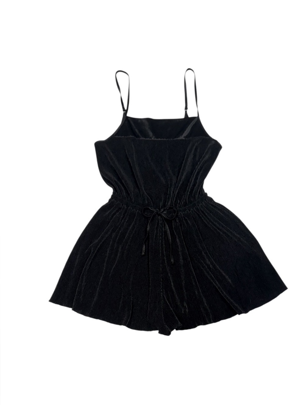 URBAN OUTFITTERS Stretchy Ribbed Black Romper XS